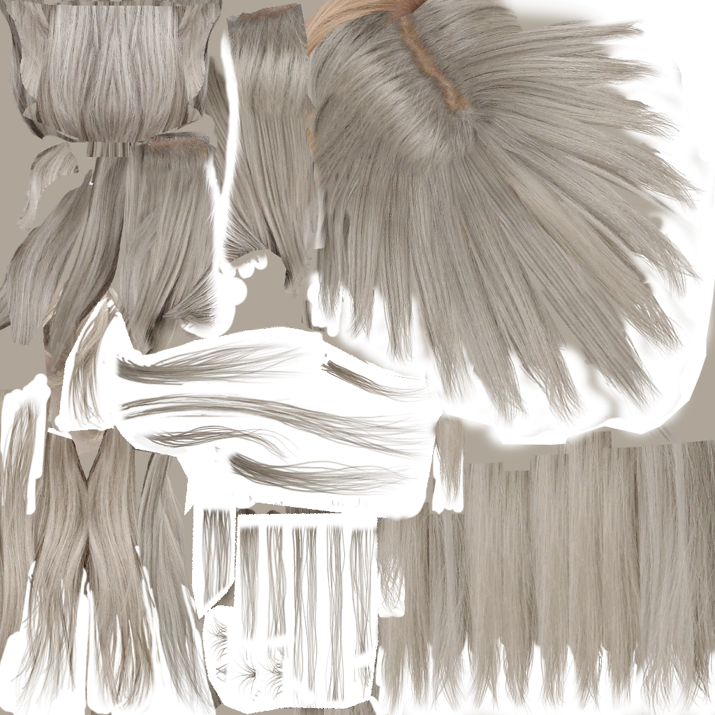 Cheveux de Geralt